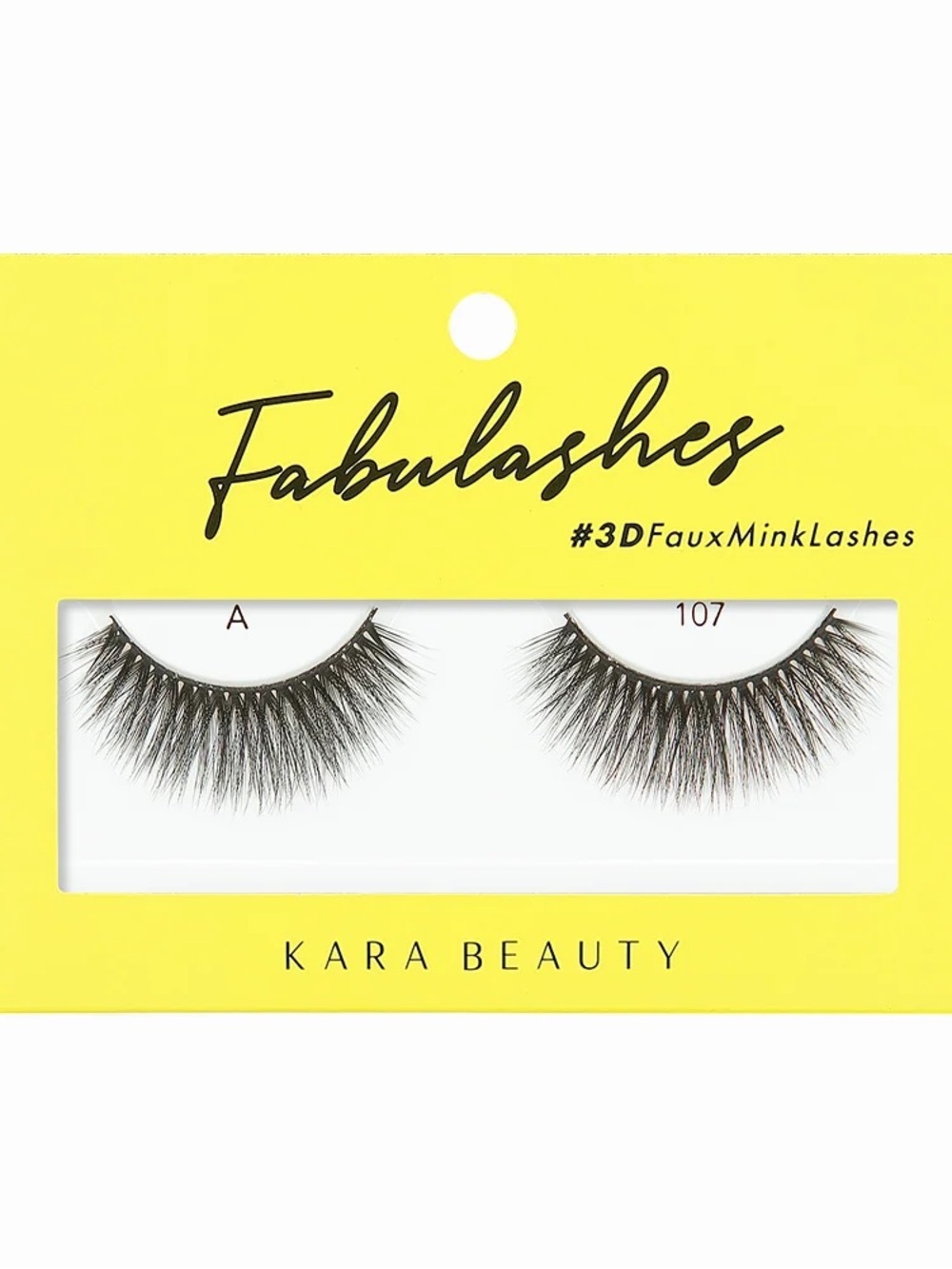False eyelashes packaging